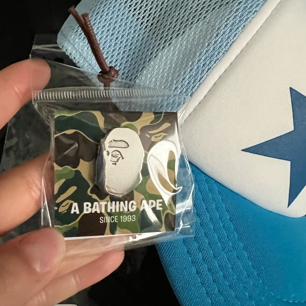 BAPE BATHING APE BASEBALL HAT - Picture 9 of 10